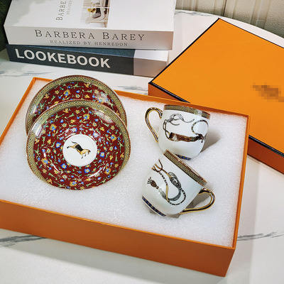 doble cup and saucer