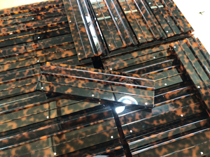 Soportes de Mahjong Acrílicos Ondulados de 20 Pulgadas <span class=keywords><strong>con</strong></span> Diseño de Caparazón de Tortuga, Empujadores de Mahjong Acrílicos de Alta Calidad - Product Image 6