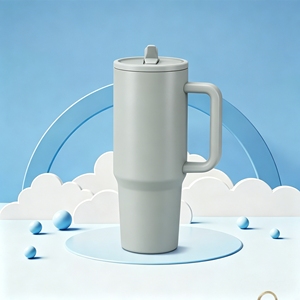 Moioco Gobelet isotherme 40oz, design simple et moderne, isolation sous vide 12h pour le froid, paille pliable, personnalisable OEM - Product Image 1