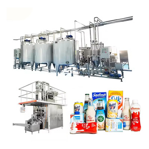 Ligne de production automatique de pasteurisation et d'homogénéisation des produits laitiers - Product Image 1