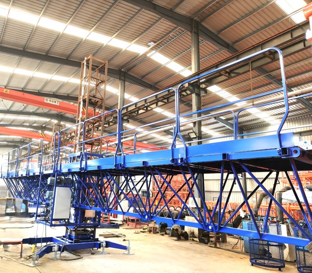 Modern Construction Automatic Climbing Work Platform with High Strength Steel