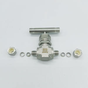 1/4 \ 1/8 \ \ \ \ \ xa0 1/2 \ \ xa0 गैस मीडिया के लिए ब्लैक हैंडल कम फ्लो के साथ स्टेनलेस स्टील - Product Image 5