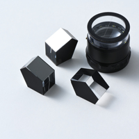 Prisme pentagonal en verre de quartz BK7 de précision pour instruments de nivellement et d'alignement optiques