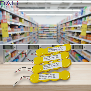 CR2450 2P 电池，带电线和连接器，适用于超市电子货架标签（ESL）Stellar S <span class=keywords><strong>M</strong></span> Nova L XL Han Show - Product Image 1