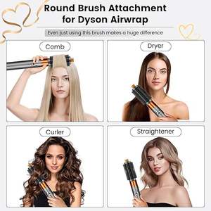Accesorio de Rizado Circular Voluminizador Compatible con <span class=keywords><strong>Dyson</strong></span> HS01 HS05 HS08 - Funciona para Cabello Rizado - Product Image 5