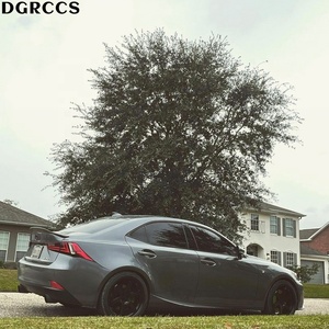 Original for IS E3 3rd Generation PSM Style Honeycomb Carbon Fiber Non Perforated Rear Spoiler Trunk 2013-2020 Carbon - Product Image 6