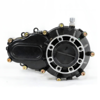 Yuande 48V DC Brushless 2000W-8000W, Kit Motor Hub untuk peralatan rumah sepeda Motor listrik 10 inci 16 inci Magnet permanen rendah
