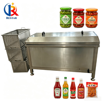 Bain-marie de stérilisation en acier inoxydable 304 pour bouteilles de lait, vin, huile d'olive et pots en verre – Machine de pasteurisation