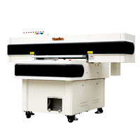 Diskon besar 9060 bahan Printer Flatbed UV maksimum tinggi menerima 15/29cm untuk cangkir botol cetak kayu logam Printer UV
