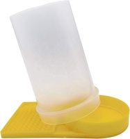 Accessoires pour l'abreuvement des abeilles, ruche en plastique ABS anti-noyade, mangeoire d'entrée pour ruche
