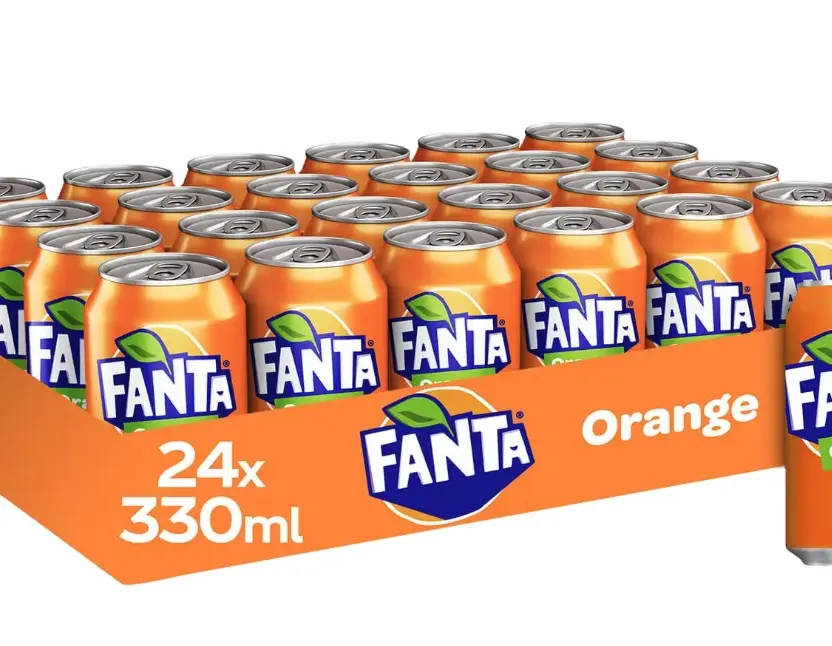 Fanta Limón 24x330ml Fanta Zero del Reino Unido