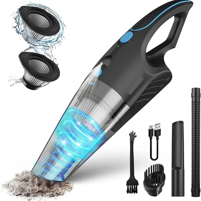 Hot Selling Portable Cordless Handheld Handy Rechargeable Small Mini Wireless Auto Car Vacuum Cleaner