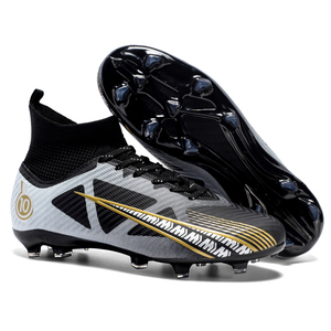 Ready to Ship with <strong>Metal</strong> <strong>Studs</strong> Breathable Outdoor <strong>Football</strong> Shoes Turf Flat Professional Soccer Boots for Men - Product Image 6