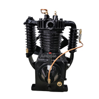Tête de pompe de compresseur d'air à piston APCOM 3065 3080 3090 AW65 AV65 AW90, type moteur à essence, finition mate en acier