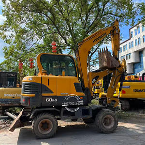 รถขุดล้อยี่ห้อฮุนได รุ่น R60W สำหรับงานดิน รถขุดล้อฮุนได 60w-9 ของแท้ มือสอง ขนาด 6 ตัน 15 ตัน 21 ตัน - Product Image 1