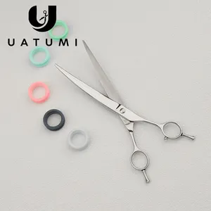 NEIHAI Professional Bending Cut Warp Cut 7.5/8 Inch 25~30degrees Sunflower Screw Bending Cut Curve Scissors