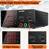 NICE-POWER R-SPS1530 15V 30A Laboratoire DC Alimentation à découpage régulée Électrolytique Placage Réparation Chargeur de Batterie 12V