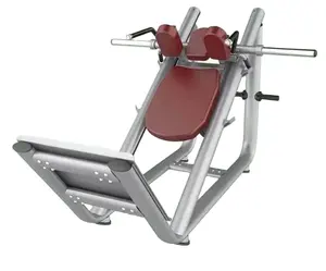 Equipamento de ginástica para fazer agachamento, máquina de carregamento com placa comercial de 45 graus, equipamento fitness A088, prensa lateral para pernas