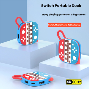 Adaptateur Type-C vers HDMI 4K 60HZ avec USB 3.0, station d'accueil de charge PD 100W pour Nintendo <span class=keywords><strong>Switch</strong></span>, station d'accueil <span class=keywords><strong>TV</strong></span> pour MacBook, iPhone, Samsung - Product Image 2