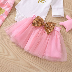 Newborn Baby <strong>Clothes</strong> Cute Baby Girl Suit Birthday Rompers Dress for Kids - Product Image 6
