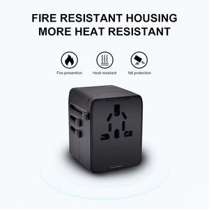 Cargador de Viaje Universal con <span class=keywords><strong>Enchufe</strong></span> para EE. UU., UE, Reino Unido y Australia, 3 Puertos <span class=keywords><strong>USB</strong></span> y 1 Tipo-C, 5V/3.5A, Adaptador de Corriente Multifunción - Product Image 6