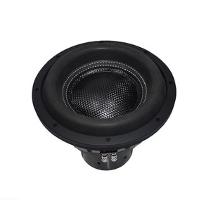 Subwoofer de voiture 10 pouces 1000-1500W RMS, aimant néodyme, sortie mono, DC 12V, cône en fibre de carbone - Product Image 3