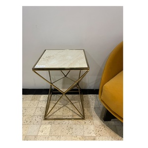 Contemporary Metal Coffee <b>Table</b> with Metal Top Heavy Duty Steel Frame Custom Color Living Room Center <b>Table</b> Furniture - Product Image 1