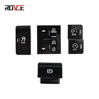 Autocollants pour boutons intérieurs, autocollants pour panneau de commande pour Range Rover Vogue 2013-2017 / pour Range Rover Sport 2014-2017
