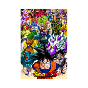 Superbe affiche de film d'anime <span class=keywords><strong>Dragon</strong></span> <span class=keywords><strong>Ball</strong></span> 3D en plastique lenticulaire avec impression 3D à l'œil nu et impression 10-35lpi - Product Image 4