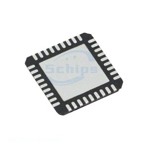 Manufacturer Channel Clock Timing 24 WFQFN Exposed Pad SI52142-A01AGMR Electronic Circuit Components - Product Image 1