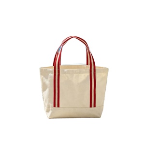 Sac fourre-tout en toile à rayures classiques, grande capacité, réutilisable, sac à main en coton pour la plage, les voyages, les courses, l'usage quotidien - Product Image 1