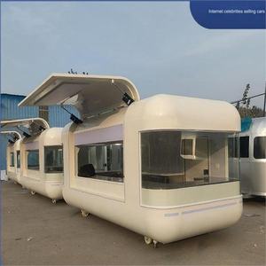 Comida de gran tamaño caravana <span class=keywords><strong>Camper</strong></span> cocina restaurante comida rápida quiosco parrilla móvil barbacoa Pizza camión - Product Image 5