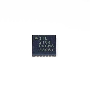 Baru Original CP2105-F01-GMR Marking SIL2105 I/O Controller <span class=keywords><strong>Interface</strong></span> IC <span class=keywords><strong>USB</strong></span> ke Dual UART Bridge QFN24 Mikrokontroler CP2105 - Product Image 3