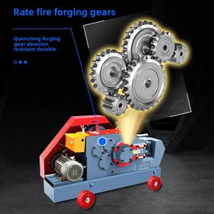 Fully Automatic GQ40 Weighted Shearing Machine New Essential Construction Motor Rebar <b>Cutter</b> Gear Engine Steel Bar Cutting Tool - Product Image 2
