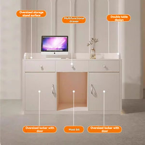 Bureaux de réception modernes en bois massif, écologiques et durables pour les magasins de vêtements, les salons de beauté, les salons de coiffure et les espaces commerciaux - Product Image 5