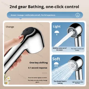 Moderno Rubinetto Multifunzionale Ecologico Retrattile Cromato per Doccia, per Hotel, Casa, <span class=keywords><strong>Cucina</strong></span>, Bagno, Doccette Manuali - Product Image 3