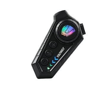 Casque <span class=keywords><strong>Intercom</strong></span> Moto en Gros d'Usine avec Réduction de Bruit et Radio FM pour Casque Sans Fil Étanche Supra-Auriculaire - Product Image 1