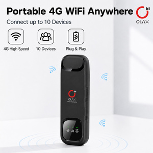 OLAX F95 300Mbps Portable WiFi Dongle With Sim Card Slot 2.4g 5.8g Dual Band USB 4G <b>Modem</b> Router 15 Users 4g Usb Dongle - Product Image 5