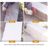 Tinggi kekerasan 10 "Diamond Grinding Cup roda beton lantai penggiling cakram | OEM/ODM alat abrasif