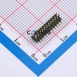 HC-PZ127-7.2L-2x12PS Pin Header SMD,P=1.27mm Connector ( Pin Structure: 2x12P )( Pitch: 1.27mm )( Row Spacing: 1.27mm ) - Product Image 1