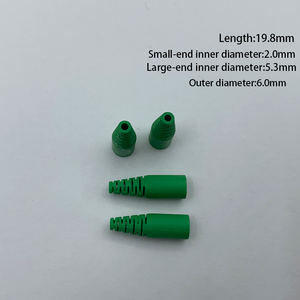 Maßgefertigtes SC UPC Singlemode Glasfaser-Steckverbinder-Set mit 2,0mm Schutzhülle (19,8mm Länge) für FTTX-Netzwerke - Product Image 1