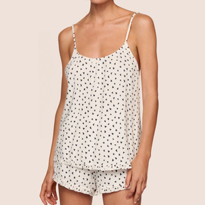 Pigiama da Donna in Modal con Volant e Set di Pantaloncini Corti, Supportato dal Produttore Oeko - Product Image 6