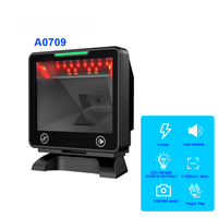 JINGXIN Mégapixels à détection automatique Grande fenêtre Plate-forme de balayage mains libres Scanner de codes à barres de bureau pour POS Retail