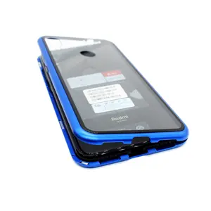 Coque magnétique pour xiaomi, étui de téléphone en verre trempé à absorption magnétique, protecteur d'écran, antichoc en métal, pour Redmi note 10 Pro, 2022