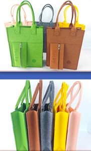 Bolsa de Fieltro de Lana con Logotipo Personalizado y Organizador de Accesorios Multicolor para Estudio, Trabajo y Viajes, Mochila Promocional - Product Image 2