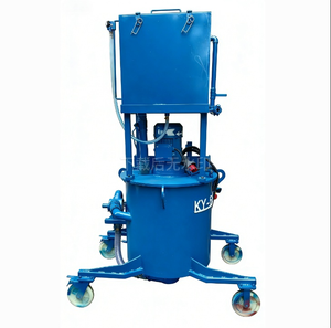 Machine à mélanger le coulis portable et fiable avec moteur de 4 kW, productivité de 10 m³/h, réservoir d'eau intégré pour un déplacement facile - Product Image 4