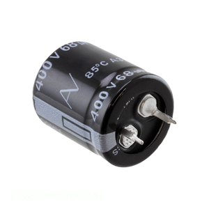 Authorized Distributor ELG687M100AQ1AA Through Hole 680 uF <b>CAP</b> ALUM 680UF 20% 100V <b>SNAP</b> TH Capacitor - Product Image 1