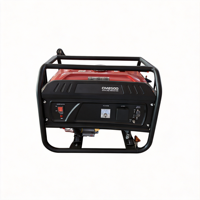 Tragbarer 3kW Mini-Stromgenerator Einphasig 5kW mit Auto- und Fernstart Benzin Elektrisch 220V