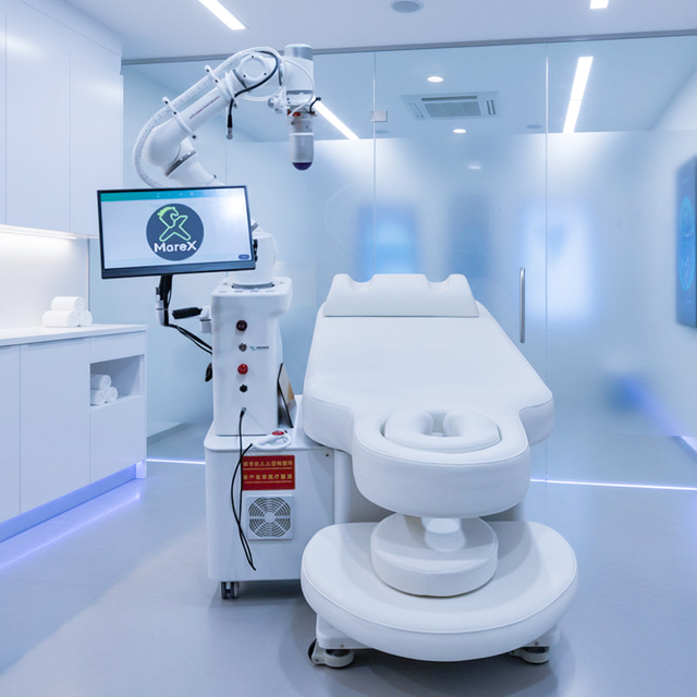 Custom New Upgrade Maximum Efficiency AI-power Robotic with Automatic Bed OEM AI Massage Robot For Full Body