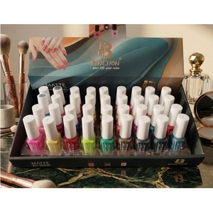 Matte Nail Lacquer Nail Polish High Coverage Velvet Matte Nail Color <b>Smooth</b> <b>Brush</b> Application Beauty Cosmetic Everyday Use - Product Image 6